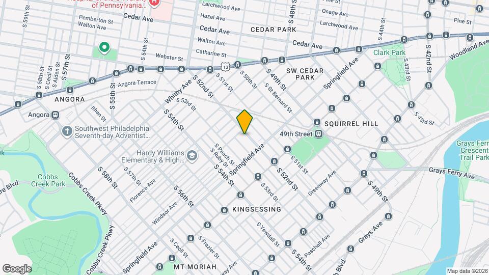 1116 S Paxon St Mapa y Detalles de la Ubicación