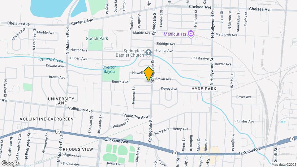 2188 Piedmont Ave Map and Location Details