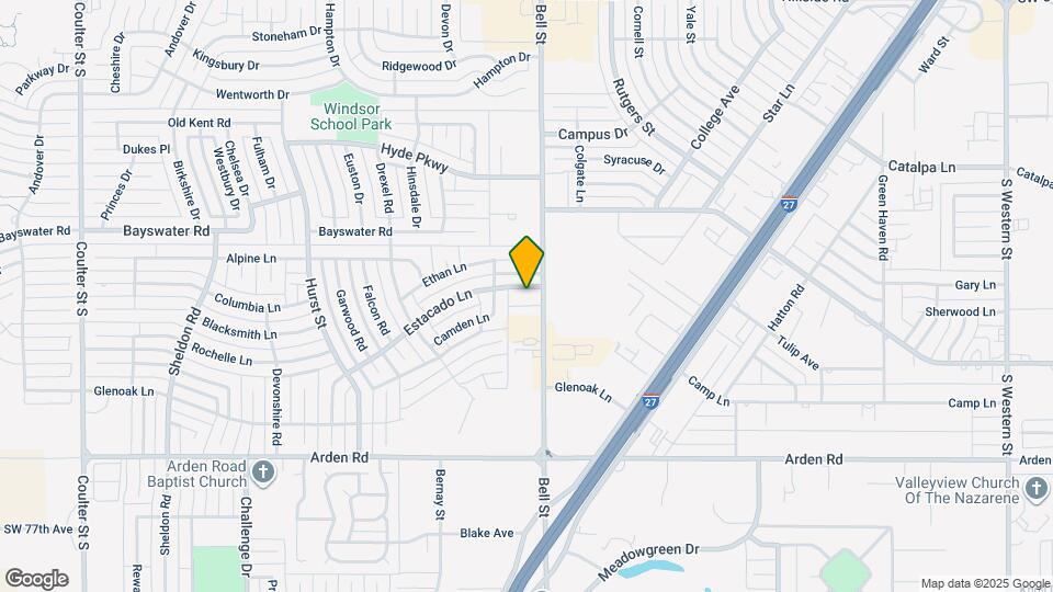 6003 Estacado Ln Map and Location Details