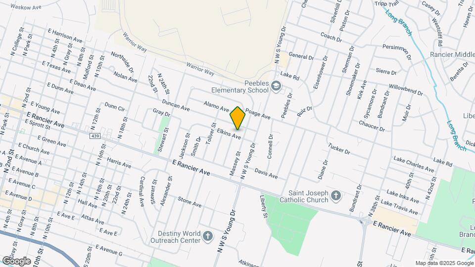 2007 Elkins Ave Map and Location Details