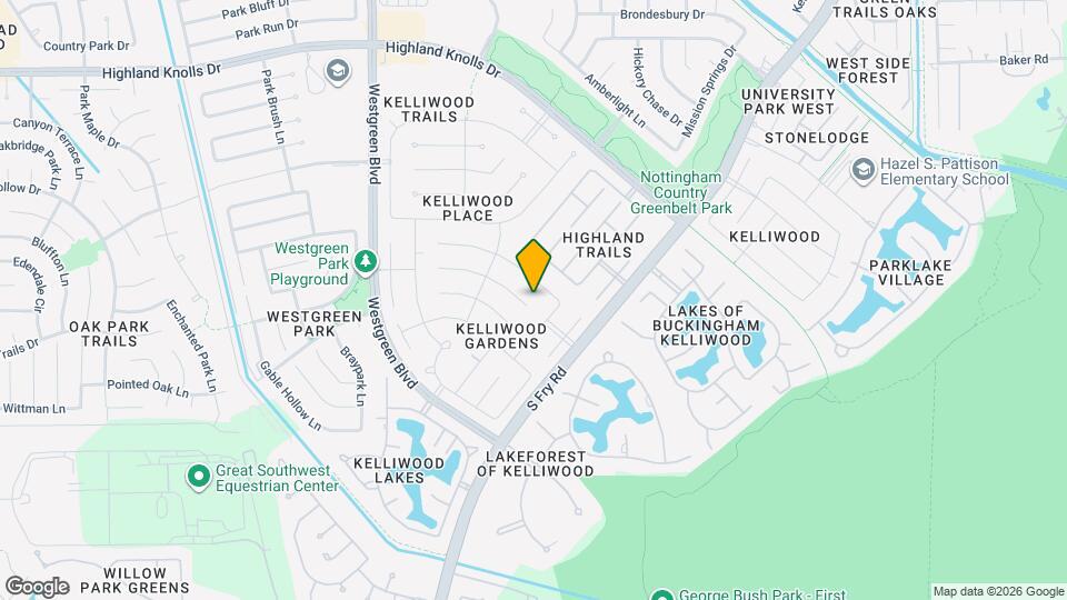 20406 Chadbury Park Dr Map and Location Details