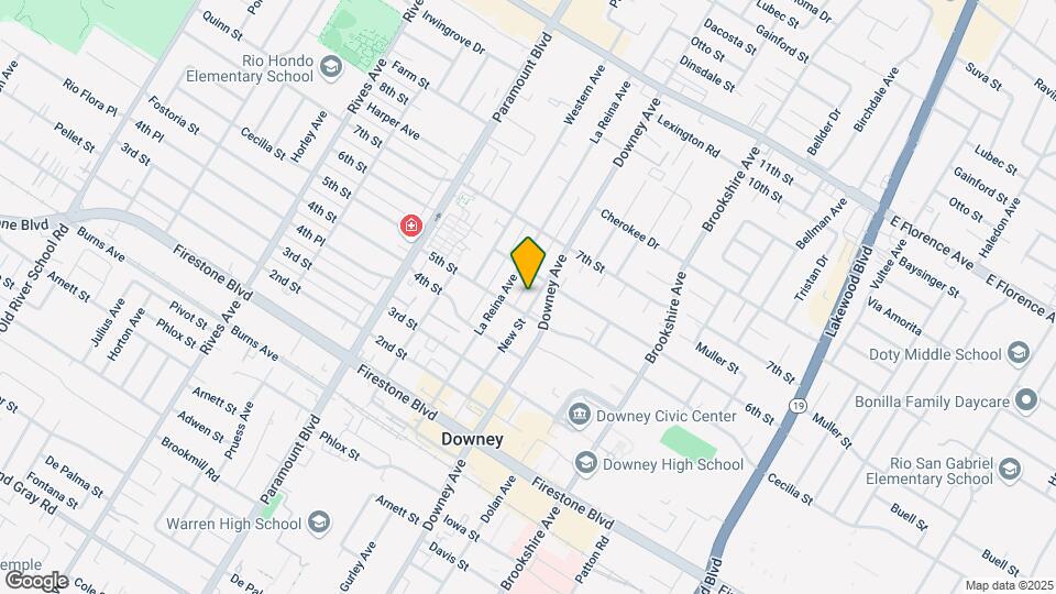 10729 New St Mapa y Detalles de la Ubicación