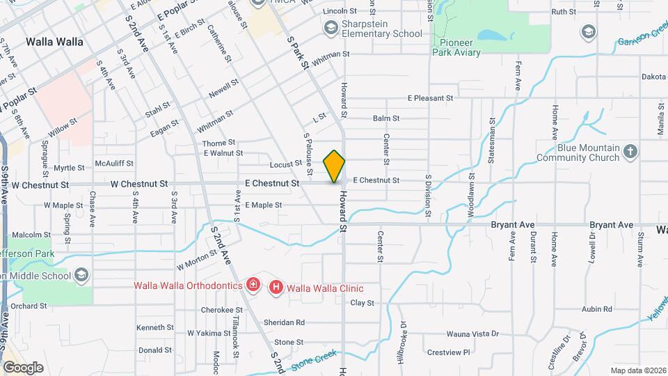 334 E Chestnut St Map and Location Details