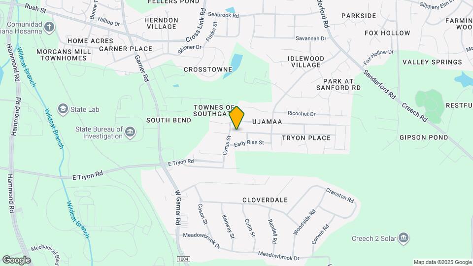 1000 Lombar St Map and Location Details