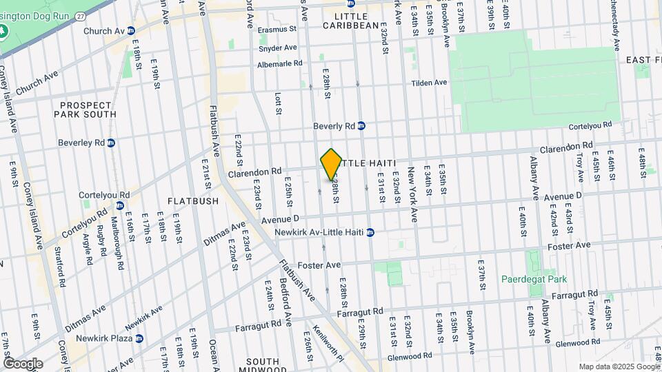 336-338 E 28th St Mapa y Detalles de la Ubicación