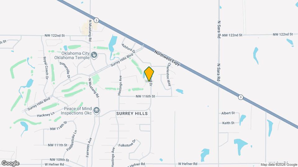 11805 Ashford Dr Map and Location Details