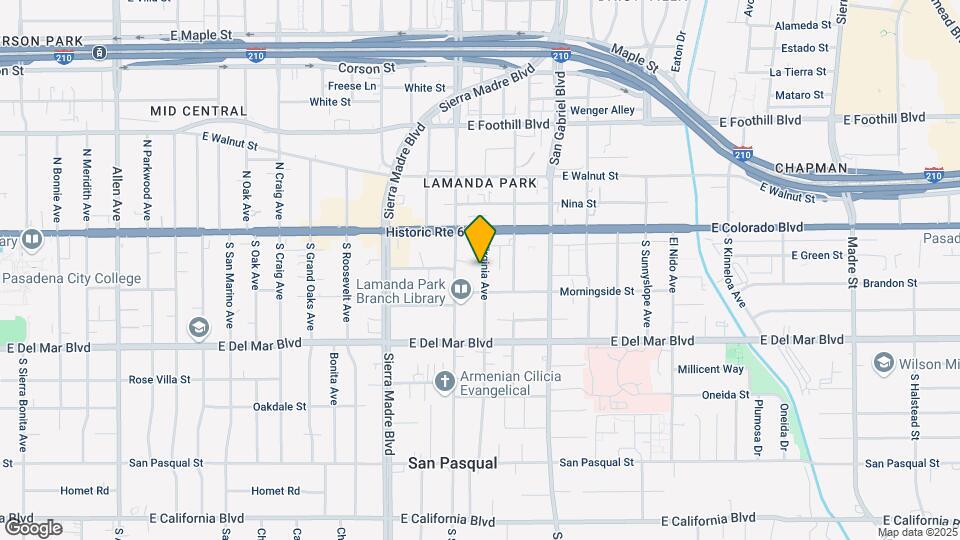 75-85 Virginia Ave Map and Location Details