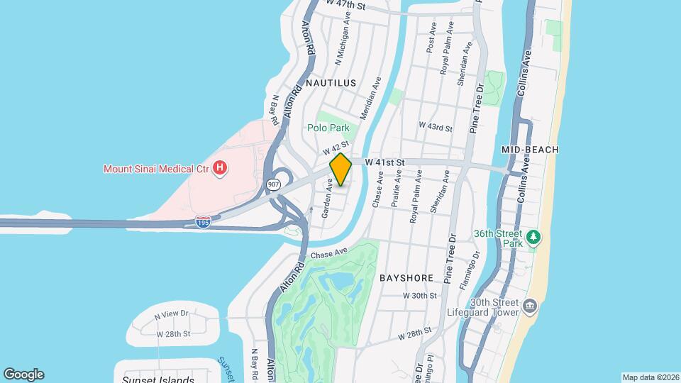 817 W 39th St Map and Location Details