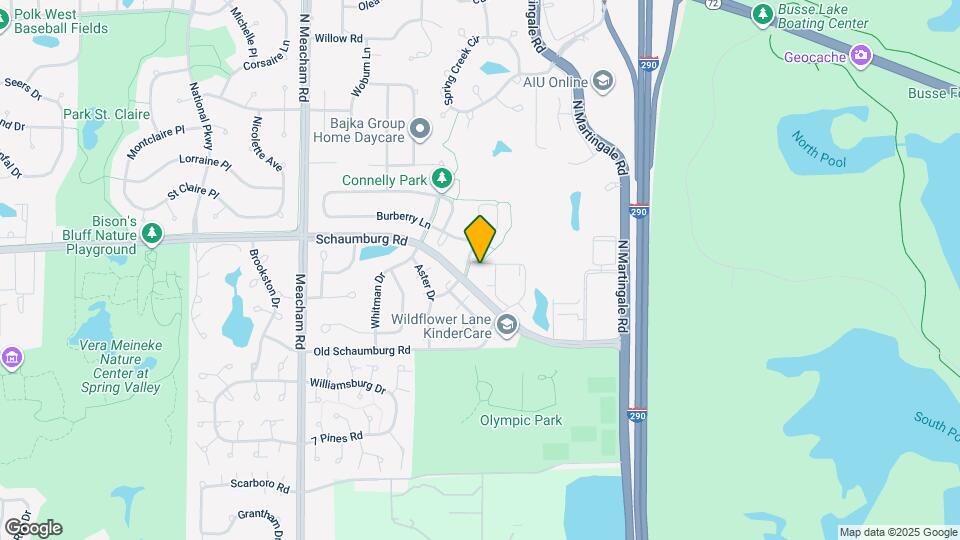 1671 E Greenbriar Dr Map and Location Details