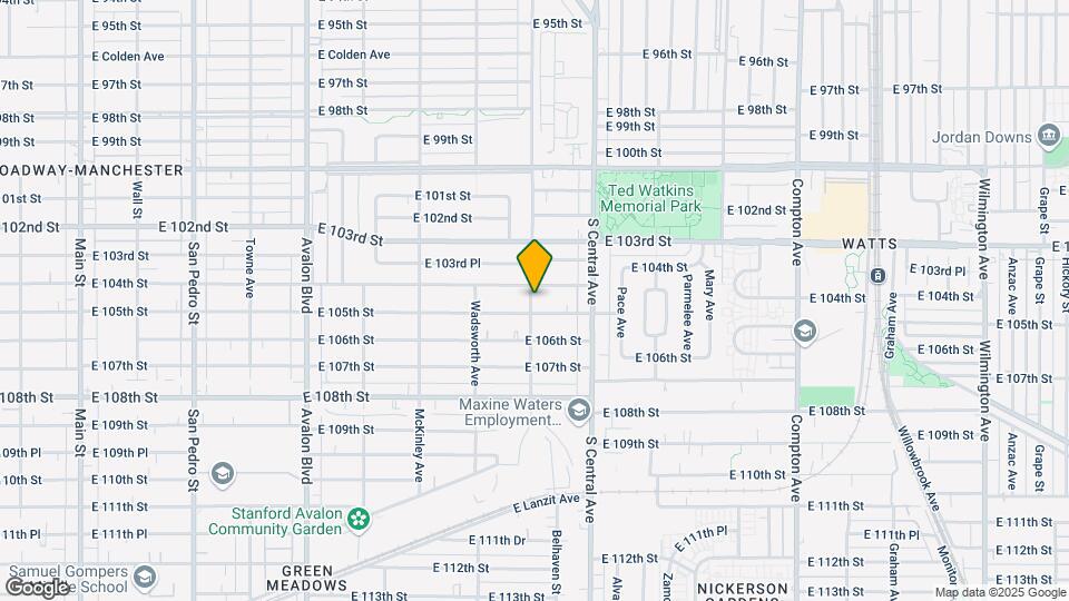 10516 Clovis Ave Map and Location Details