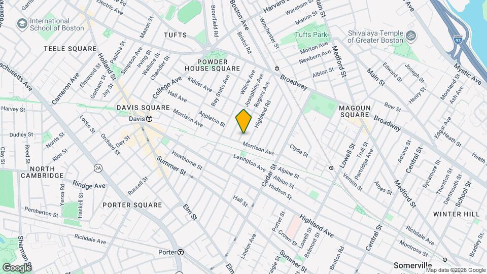 7 Rogers Ave, Unit #1 Map and Location Details