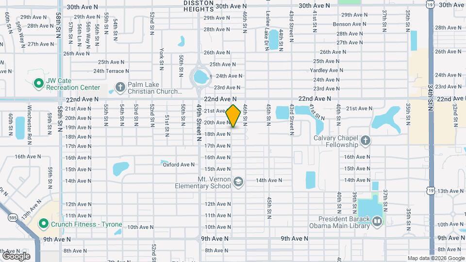 4649 18th Ave N Mapa y Detalles de la Ubicación