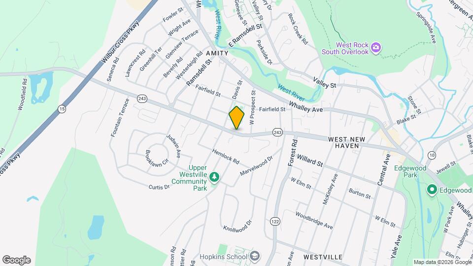 405 Fountain St, Unit Apt-2 Map and Location Details
