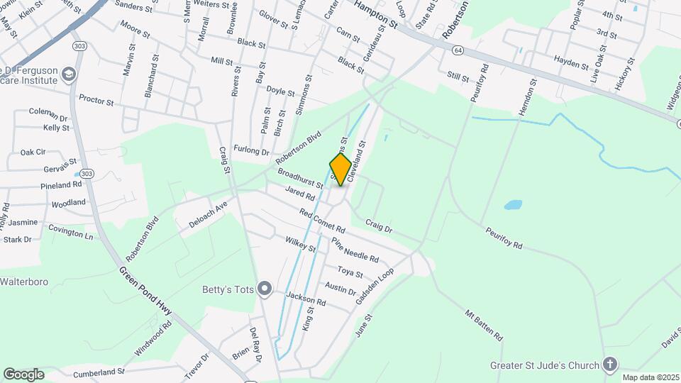 408 Cleveland St Map and Location Details