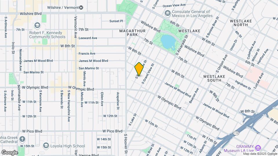 932 S Park View St Map and Location Details