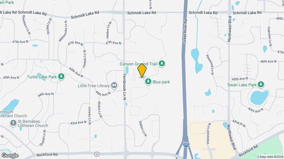 14035 44th Place North, Unit 3 Map and Location Details