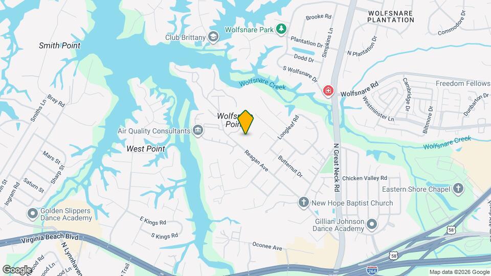 2550 Reagan Ave Mapa y Detalles de la Ubicación