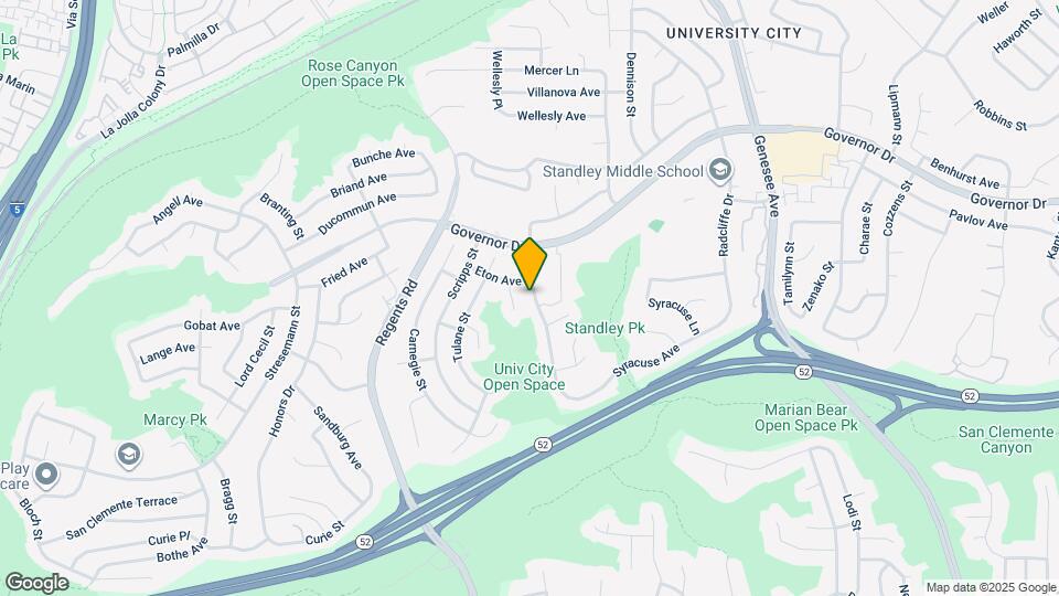 5954 Stadium St Map and Location Details