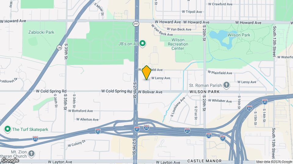 4259 S 26th St Mapa y Detalles de la Ubicación