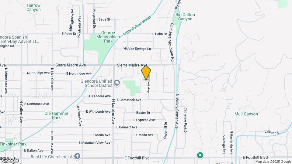 551 Willowgrove Ave Map and Location Details