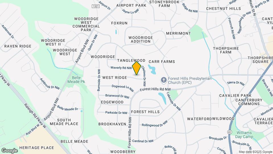 1204 Queen Anne Rd NW Map and Location Details