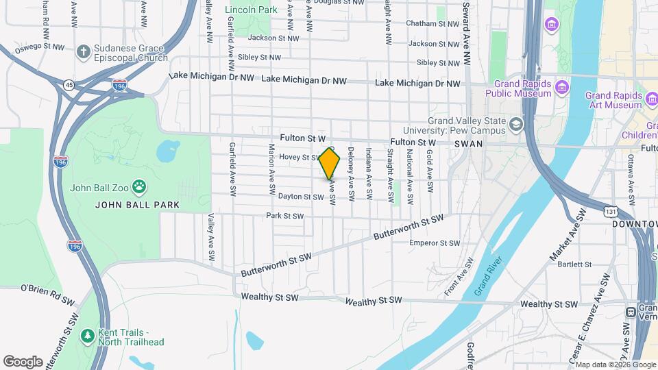 111 Gunnison Ave SW Map and Location Details