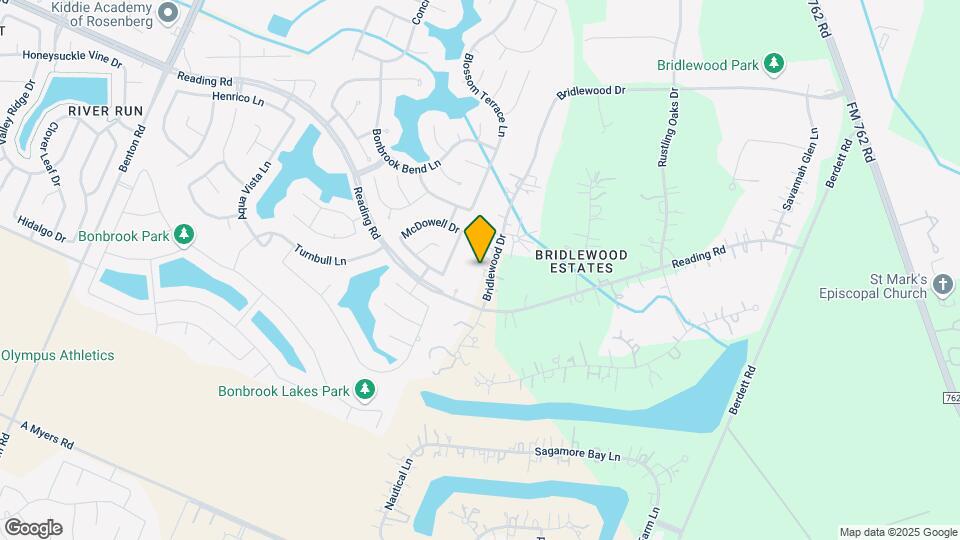 5519 Bridlewood Dr Map and Location Details