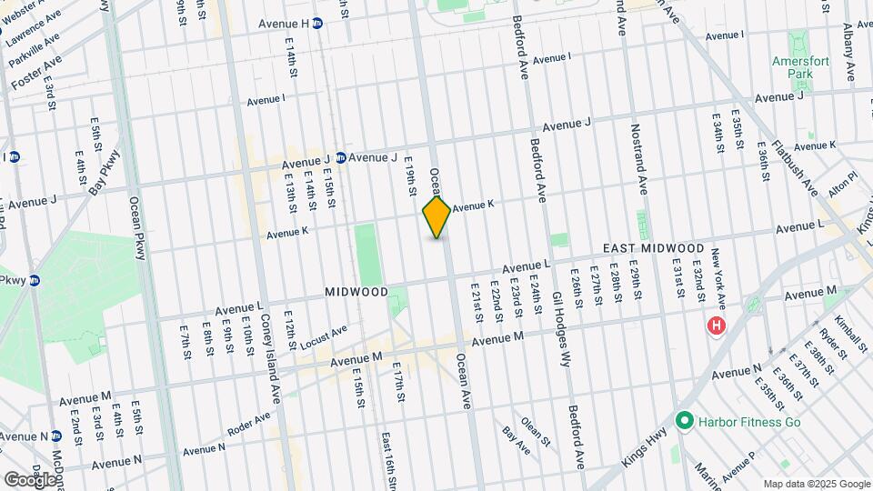 1640 Ocean Ave Mapa y Detalles de la Ubicación
