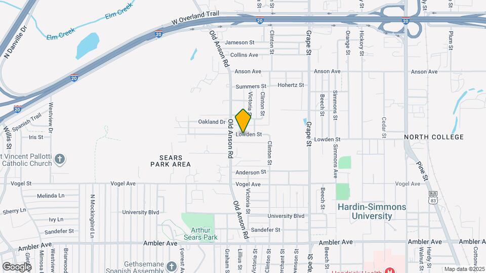 2025 Lowden St Map and Location Details