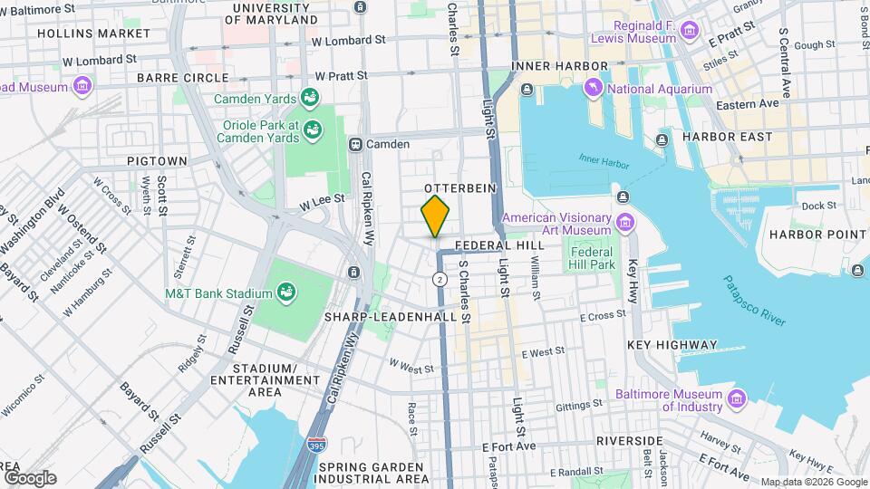 724 S Hanover St Map and Location Details