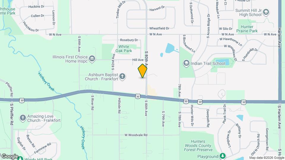 20948 S 80th Ave Mapa y Detalles de la Ubicación