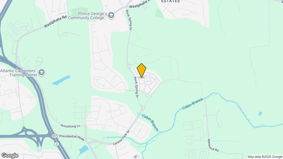 9505 Bent Creek Pl Map and Location Details