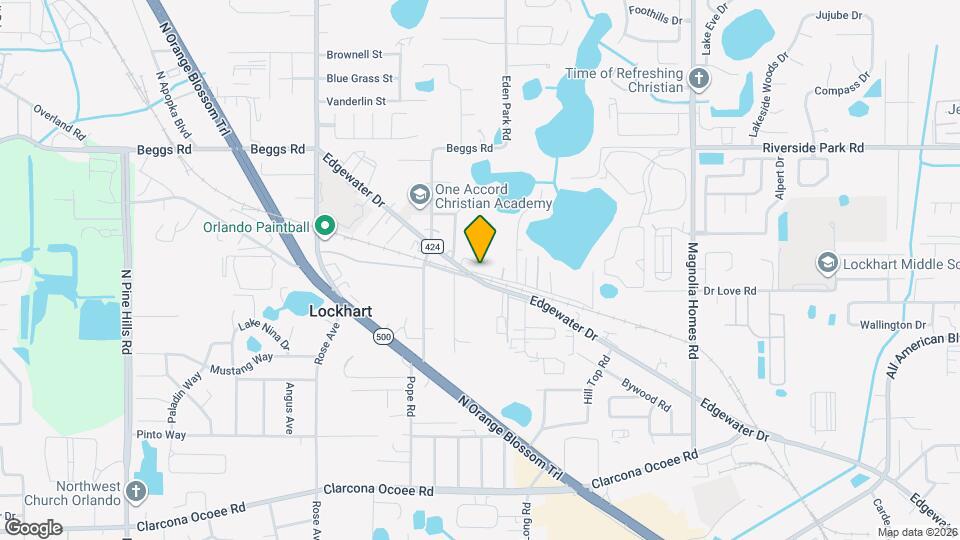 7135 Edgewater Shores Ct Map and Location Details