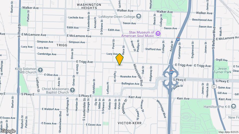 736 Richmond Ave Map and Location Details