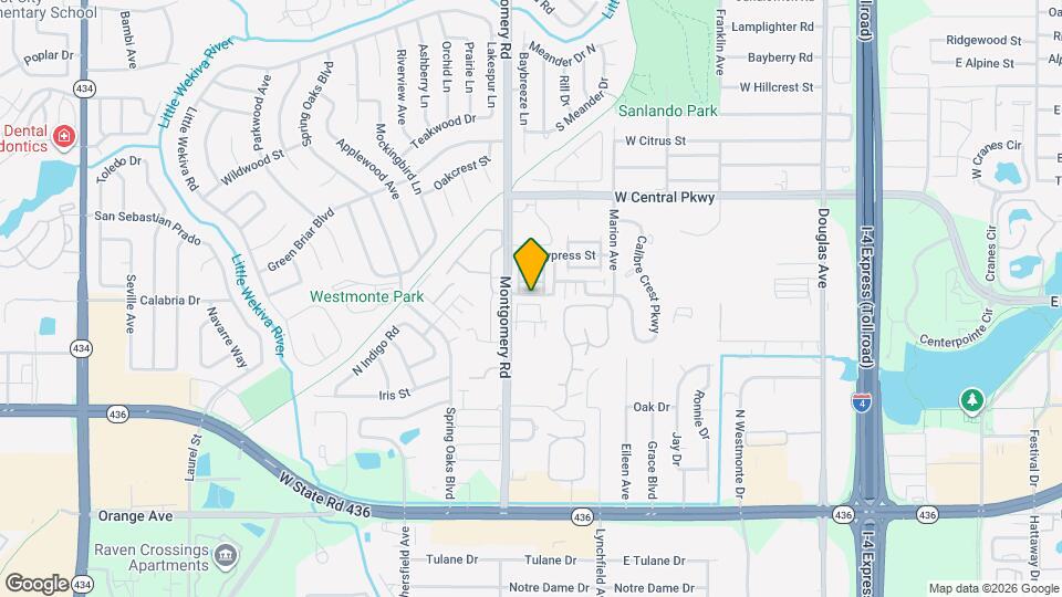 486 Tamarack St Map and Location Details