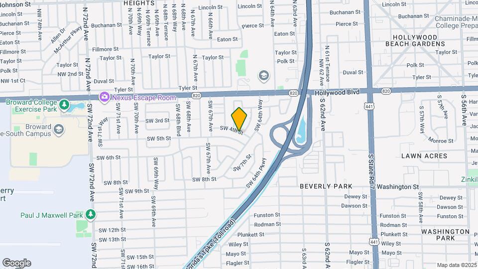 6500 SW 4th St Map and Location Details