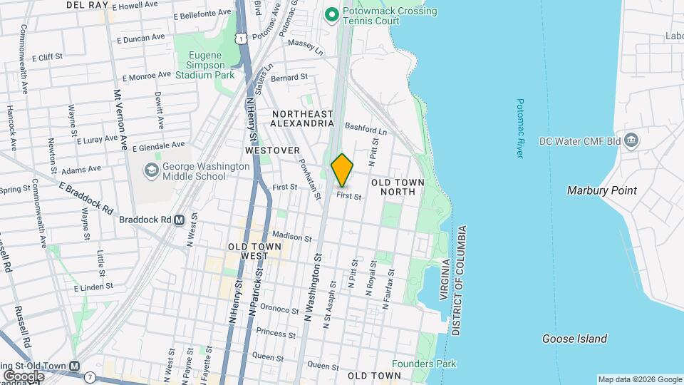 635 First St Map and Location Details