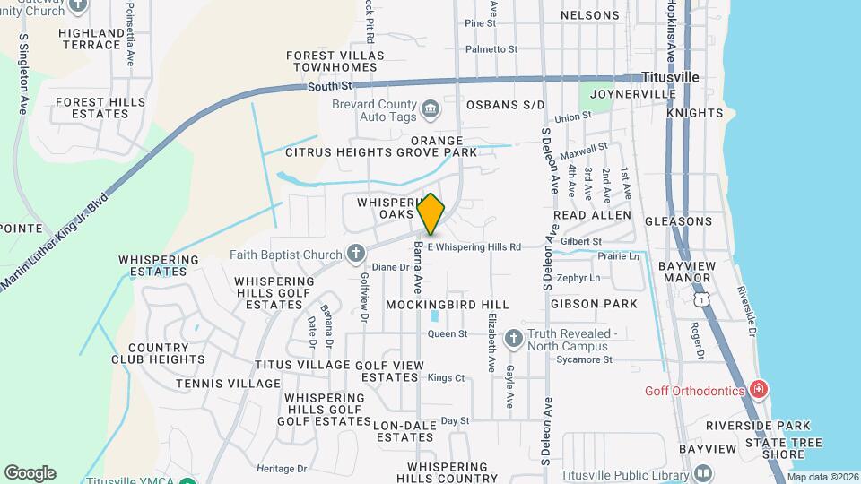 1604 E Whispering Hills Rd, Unit 1604 Map and Location Details
