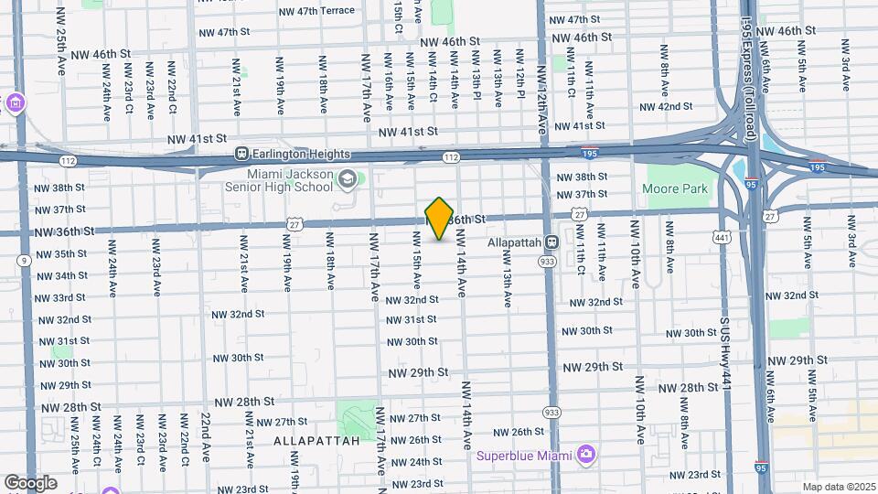 1450 NW 35th St Map and Location Details