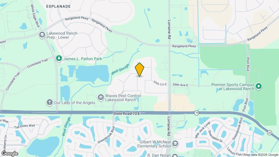 5819 Oak Bridge Ct Map and Location Details