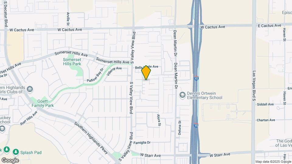 10832 Avenzano St Mapa y Detalles de la Ubicación