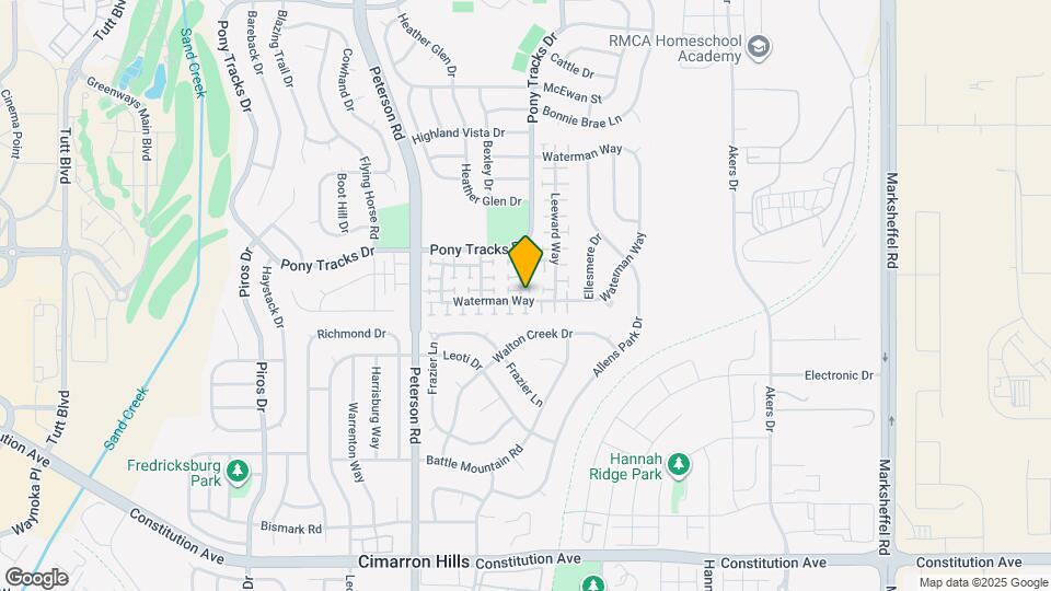 7115 Canyon Creek Point Map and Location Details