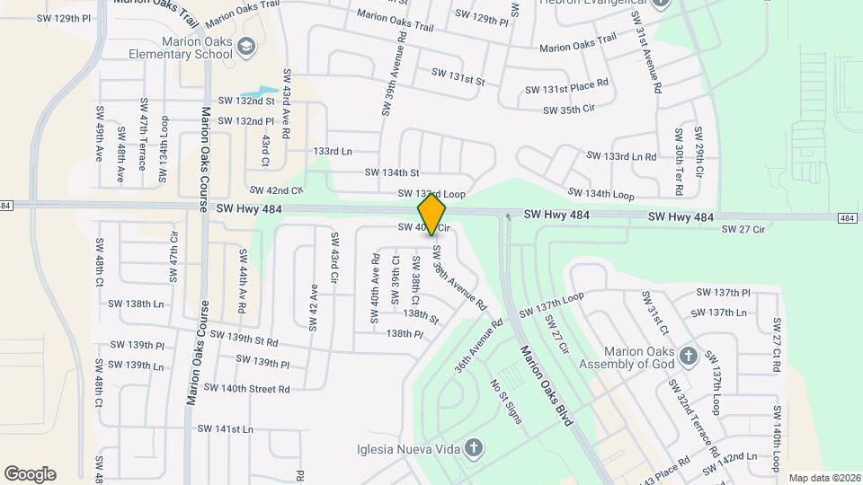 13606 SW 40th Ave Rd Map and Location Details