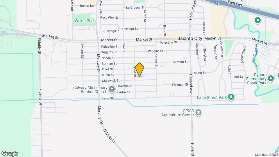 10613 Chadwick St Map and Location Details