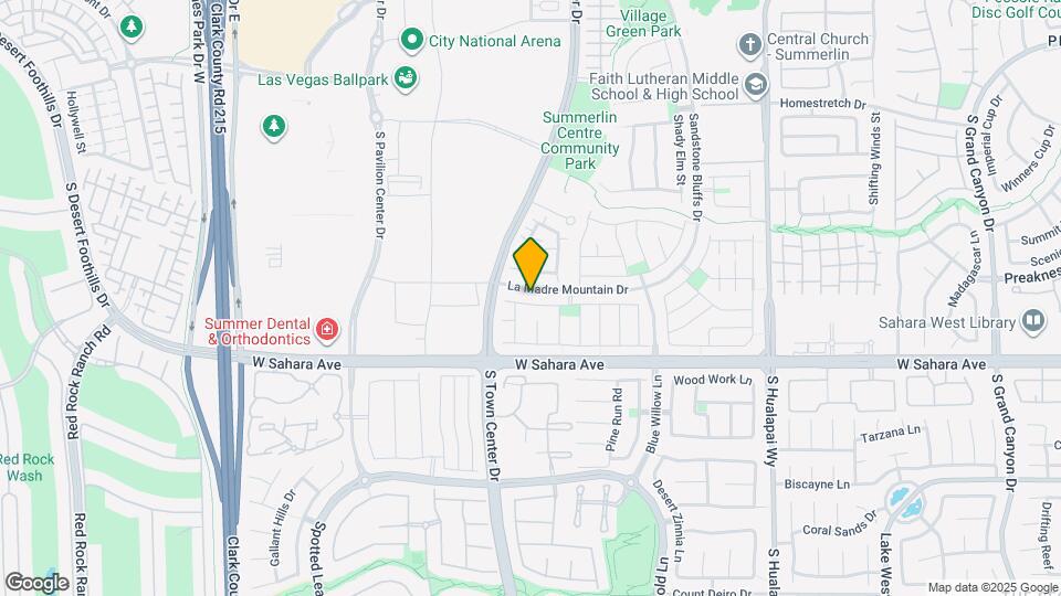 10616 Calico Pines Ave Map and Location Details