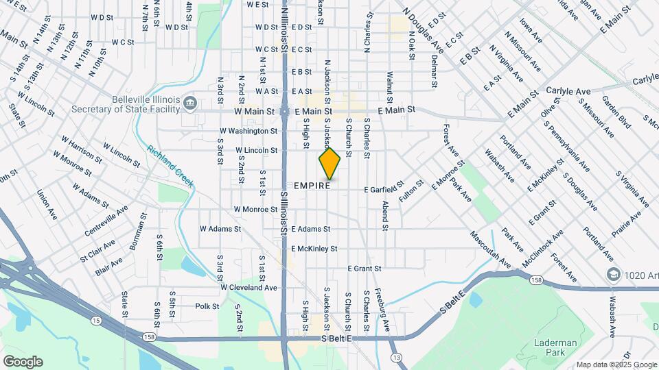 201 E Garfield St-Unit -B Map and Location Details