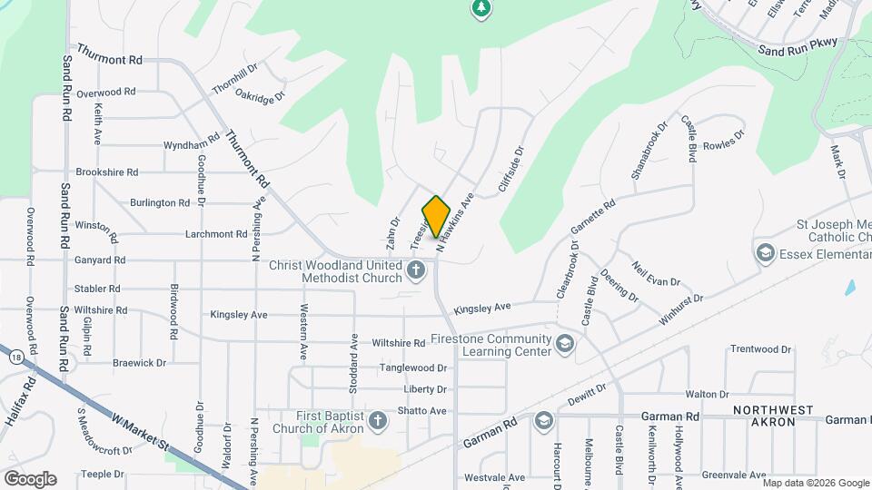 480 N Hawkins Ave, Unit 480 Map and Location Details