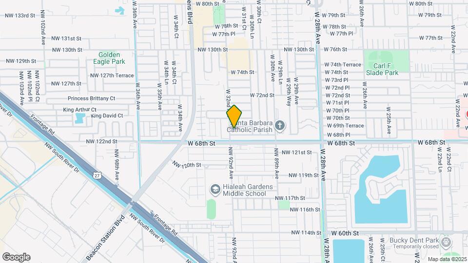 3183 W 68th Pl Map and Location Details