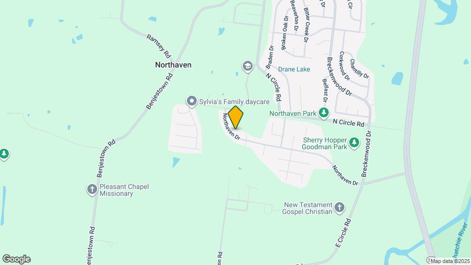 638 Northaven Dr Map and Location Details