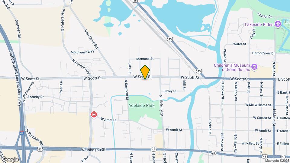Rivers Edge Apartments Map and Location Details